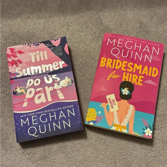 Meghan Quinn Book Set - Target Till Summer Do Us Part & Bridesmaid for Hire - Picture 1 of 3
